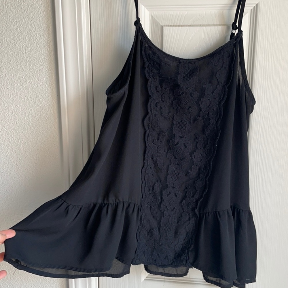Sexy black cami